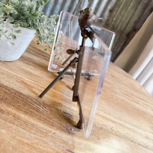 Bronze Bird Picture Easel - Image 3